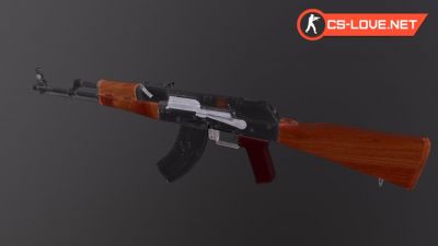 Скачать модель оружия АК-47 для CSGO