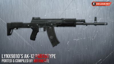 Скачать модель Galil | Lynx9810's AK-12 Prototype для CS 1.6