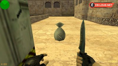 Скачать модель бомбы | Money Bag C4 для CS 1.6