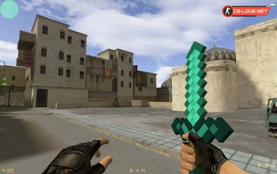Скачать модель ножа | Minecraft Sword для CS 1.6