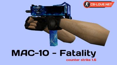 Скачать модель MAC-10 | Fatality для CS 1.6